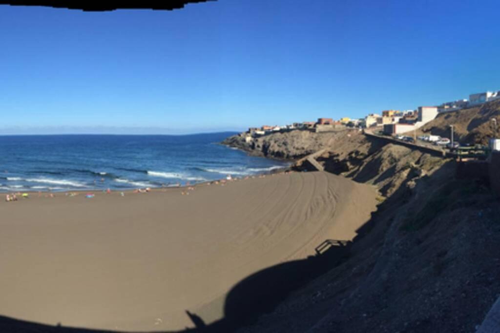 Cosy Flat For 2 Directly At The Beach Apartment Melenara Exterior foto