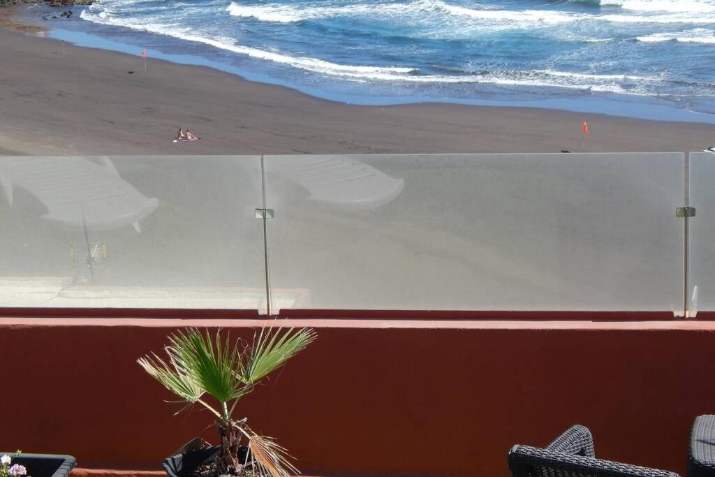 Cosy Flat For 2 Directly At The Beach Apartment Melenara Exterior foto