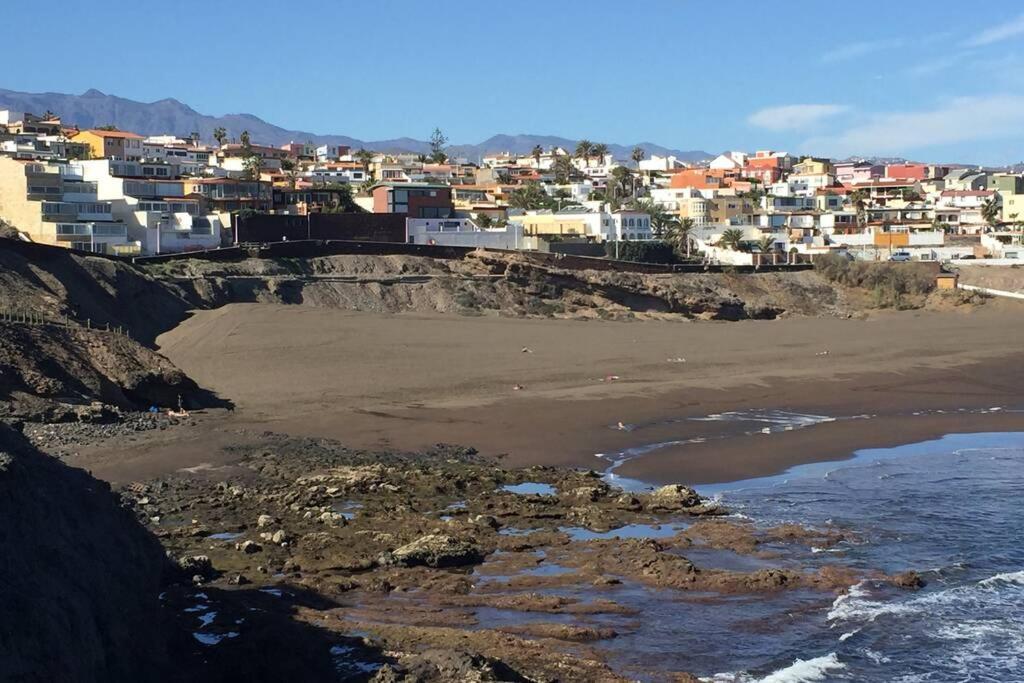 Cosy Flat For 2 Directly At The Beach Apartment Melenara Exterior foto