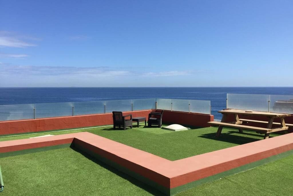 Cosy Flat For 2 Directly At The Beach Apartment Melenara Exterior foto