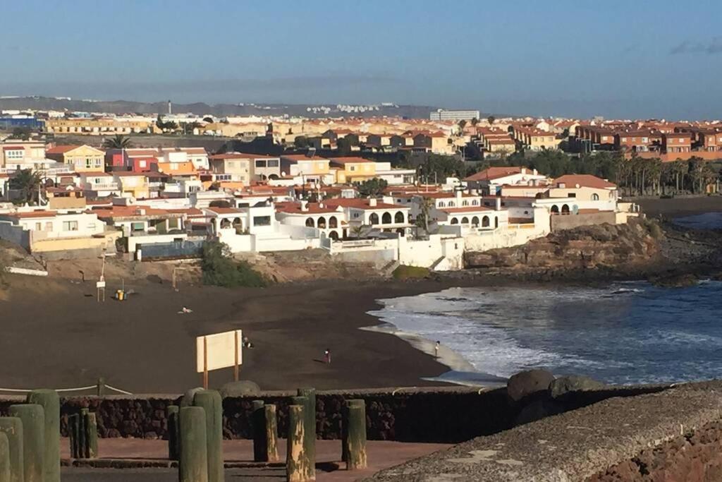 Cosy Flat For 2 Directly At The Beach Apartment Melenara Exterior foto